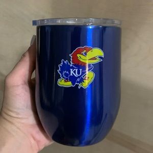 Kansas University 16oz curved ultra tumbler